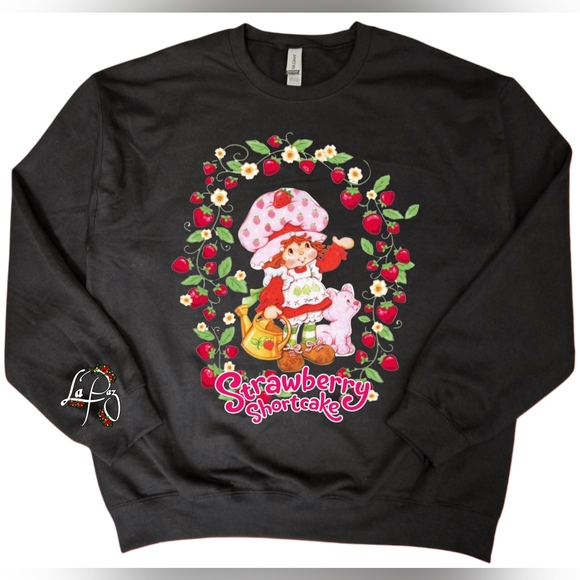 Hot Topic Sweaters - Strawberry shortcake sweatshirt